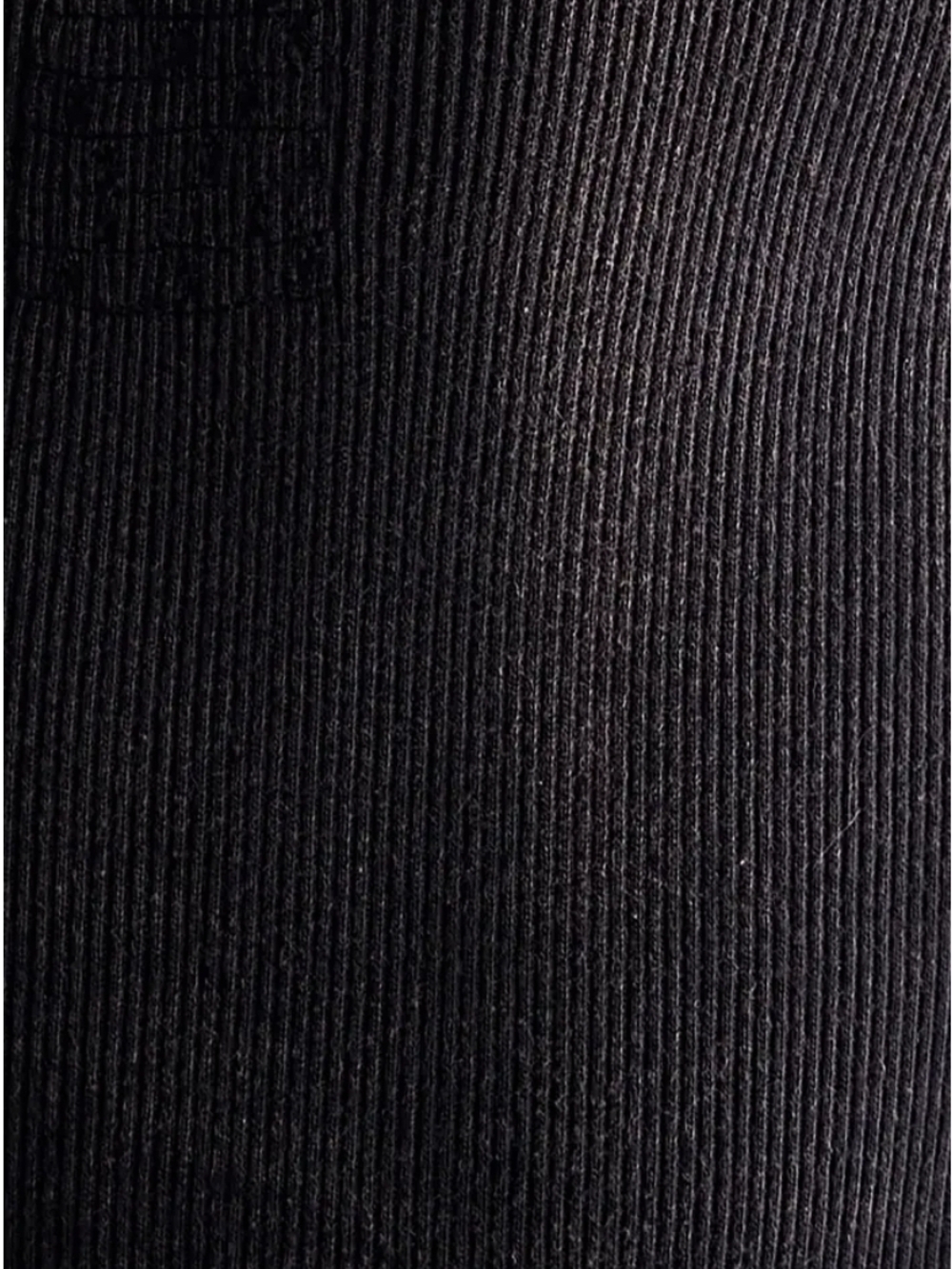 We The Free People Look Back At It Distressed Black Raw-Hem Studded Cropped Tank - Picture 4 of 16